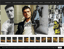 Tablet Screenshot of josh-hutcherson.com